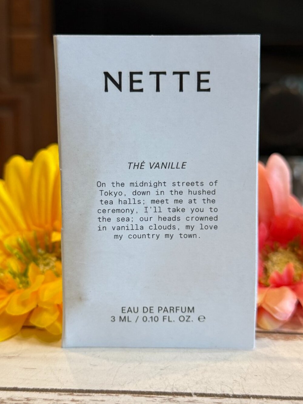 🎁5 For $25 Nette The Vanille New! Sample Spray Card 3 ml